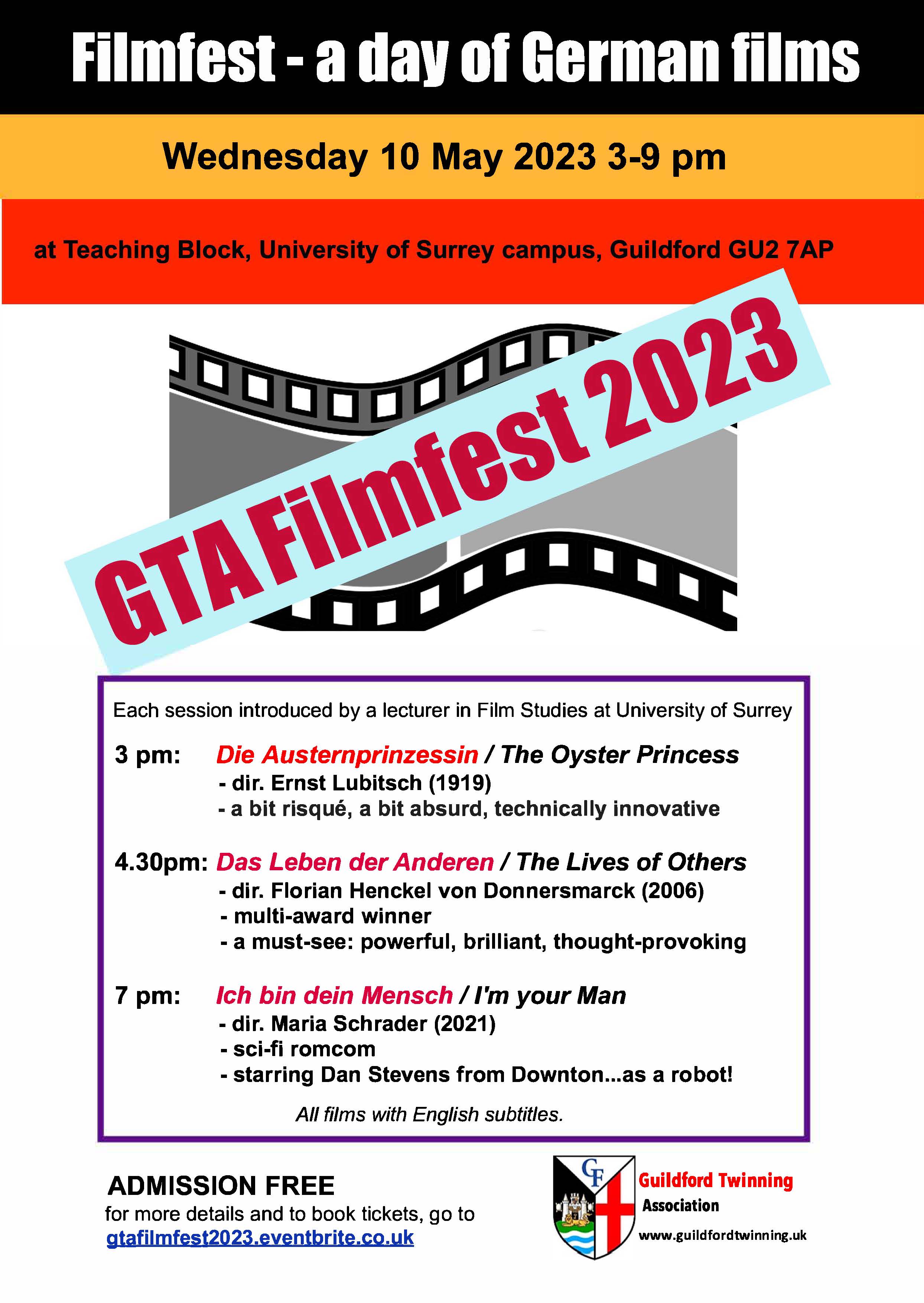 Filmfest flyer 2023