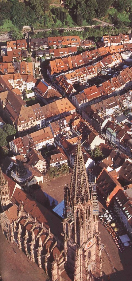 freiburg aerial view